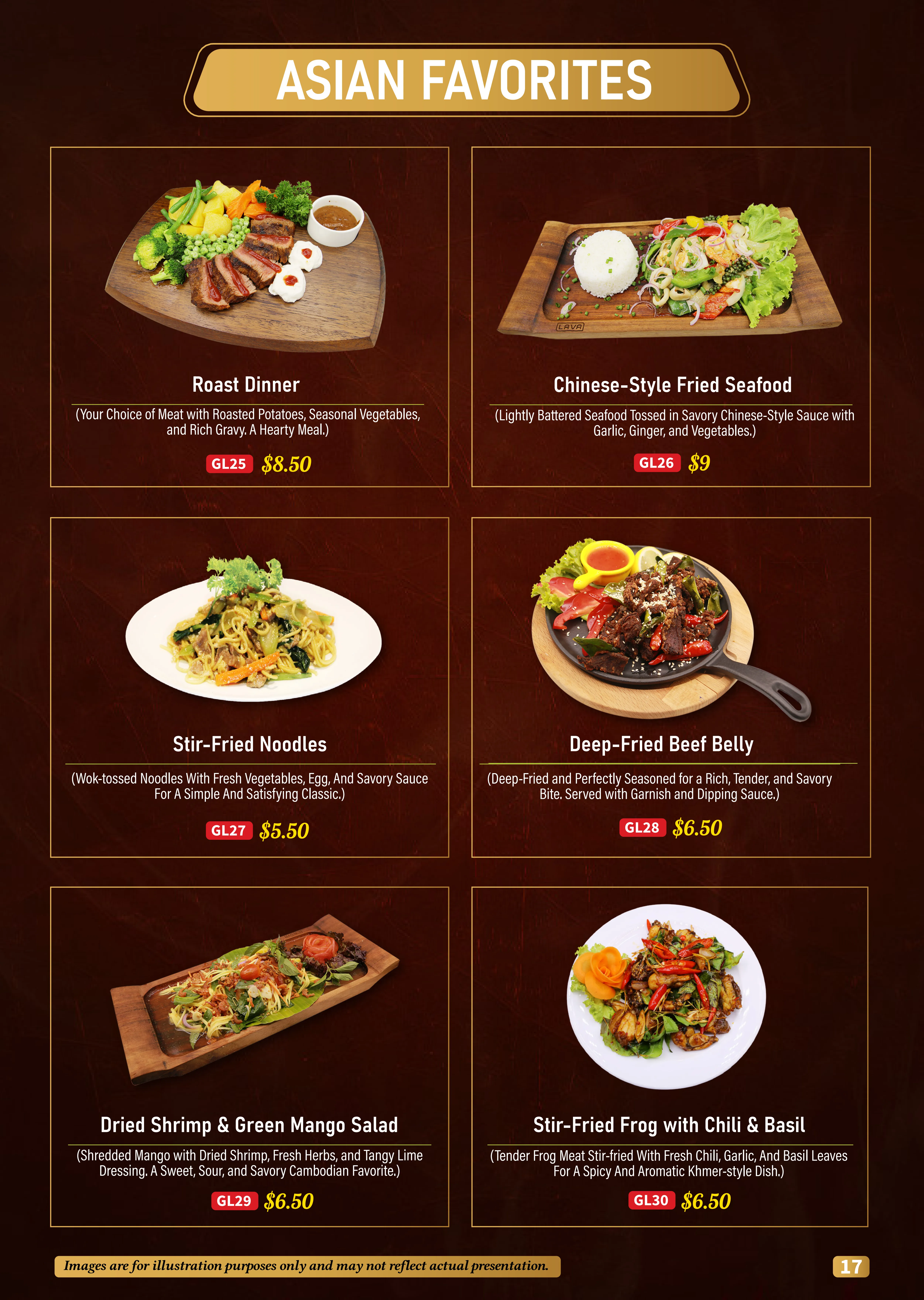 Asian Main Courses 3